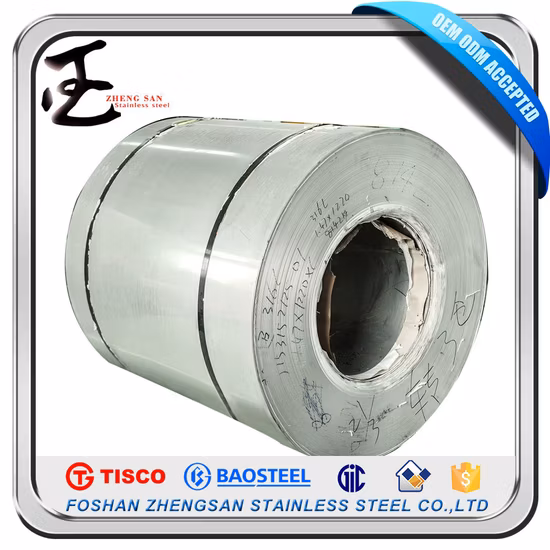 Striscia elicoidale in acciaio inossidabile di grado 201 304 per lavelli per utensili