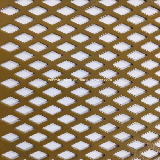 Lamiera perforata del pannello di perforazione della maglia metallica architettonica ampliata perforata dell'acciaio inossidabile/alluminio/acciaio galvanizzato per il rivestimento della parete/pannelli del soffitto