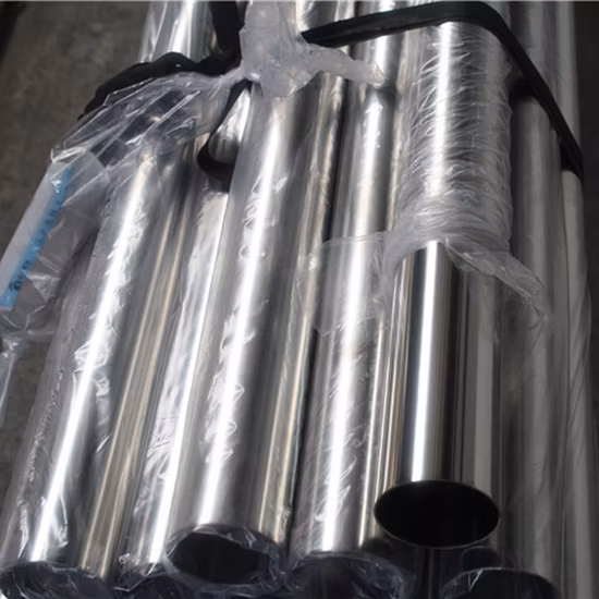 ASTM AISI 201 304 316 316L 430 Decapaggio Ba 2b Lucido lucido Laminato a caldo in acciaio inossidabile senza saldatura / Tubo saldato per materiali da costruzione